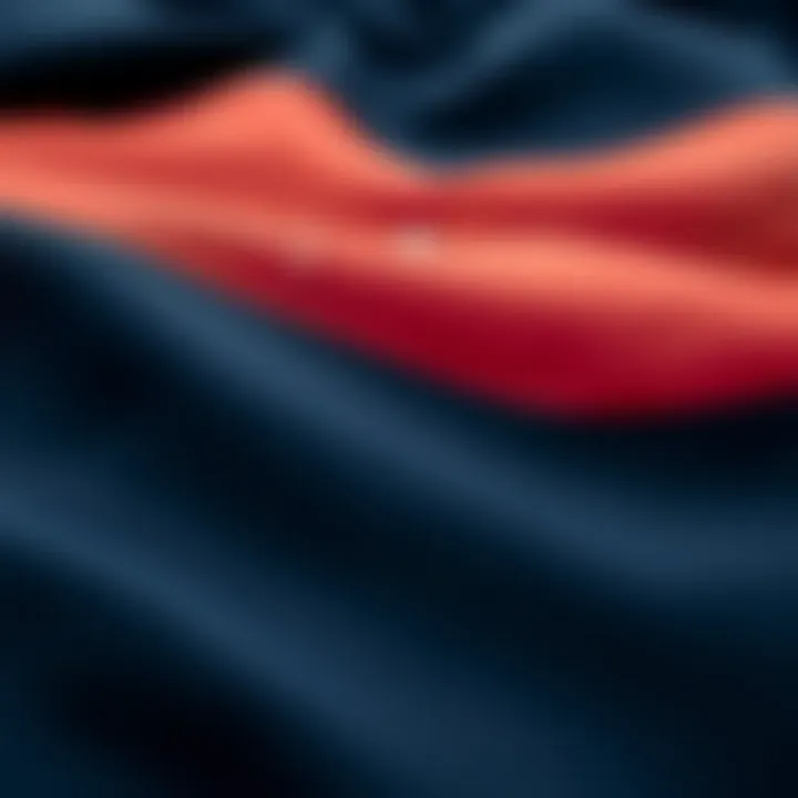 Fabric Texture of Board Shorts Close-up of fabric texture of board shorts with water droplets