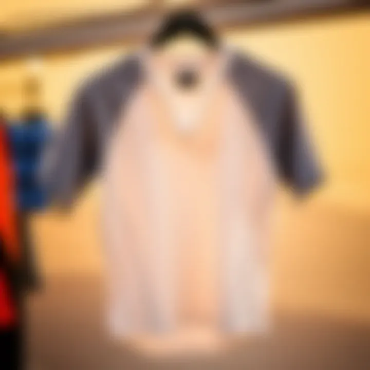 Anetik Sun Shirt displayed on a hanger, highlighting its sleek design
