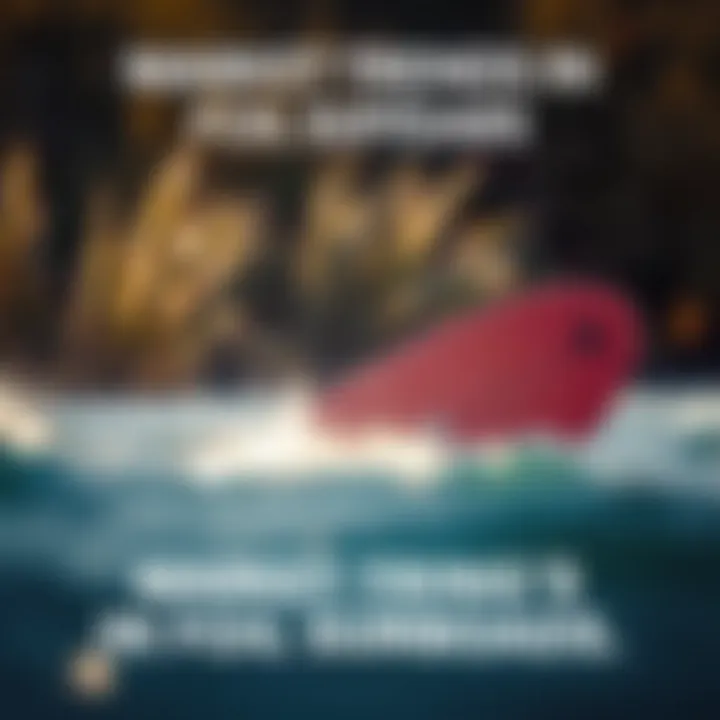 Market Trends in Foil Surfboards A graphical representation of market trends for foil surfboards