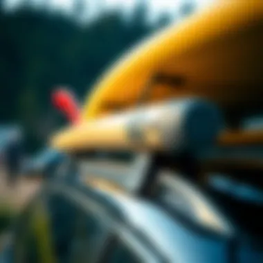 Key Features to Consider in a Surfboard Car Rack Close-up of key features of a surfboard car rack