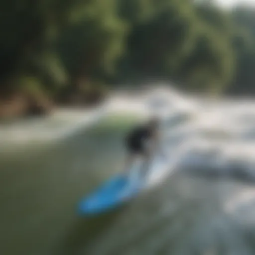 A thrilling river surfing experience at the iconic spot in Austin.