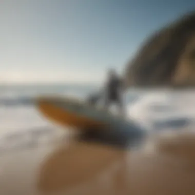 O'Neill Hyperfreak Top displayed on a scenic beach, emphasizing its suitability for various watersports.