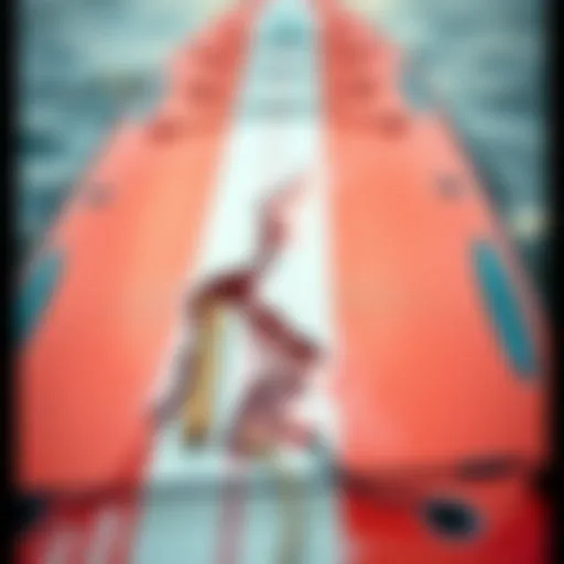 Assessing Damage on Inflatable Paddle Boards Paddle board with visible damage