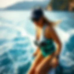 Costa Waterwoman showcasing its sleek design