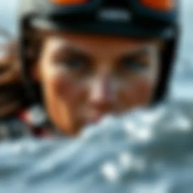 Features of the Costa Waterwoman Detailed view of Costa Waterwoman's features