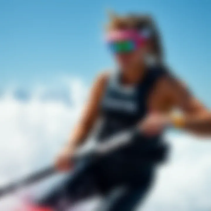 Costa Waterwoman in Action Costa Waterwoman in action during watersports