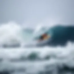 Majestic waves crashing at Costa Rincón Black