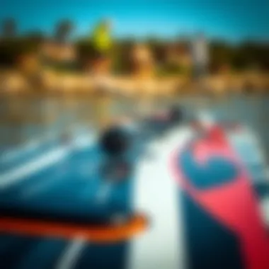 Cutting-Edge Technology in CWB Wakeboards A close-up of the technology integrated into a CWB wakeboard.