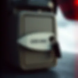 Durable key lock box designed for surfers