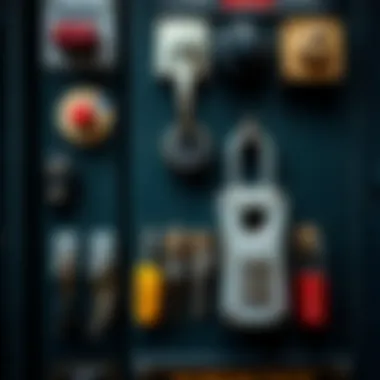 Variety of Locking Mechanisms for Security Different locking mechanisms of key lock boxes