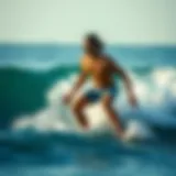 Dynamic performance of Billabong boxers during surfing