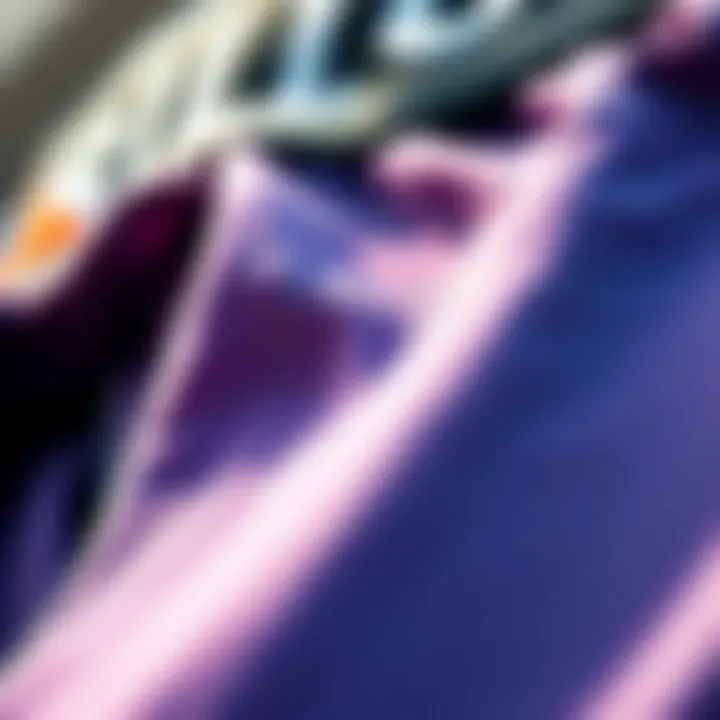 Close-up of the fabric texture of Billabong boxers