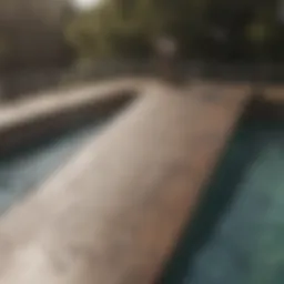 Braille skateboard ramp designed for watersports integration
