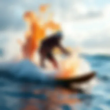 Fluid Dynamics and Performance Visual representation of fluid dynamics affecting performance