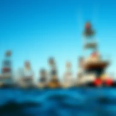 An array of monster boat towers designed for various aquatic activities