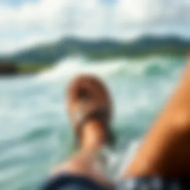 Moku Pae sandals enhancing water adventure experience