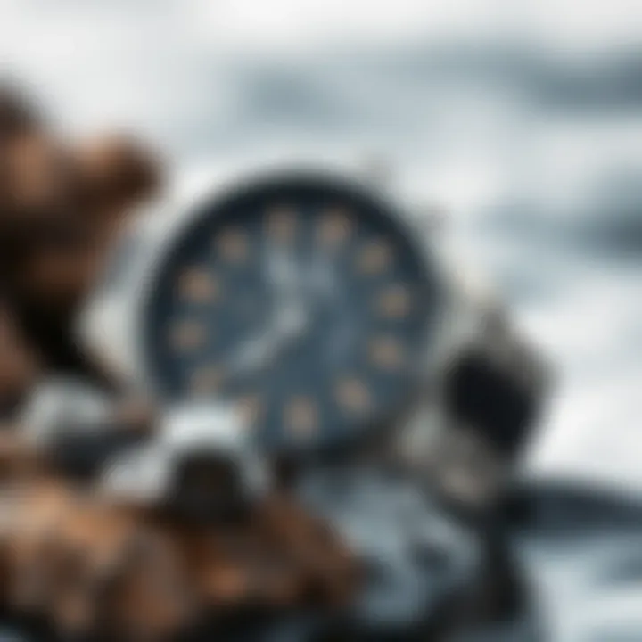 Elegant Rip Curl watch showcasing innovative design elements