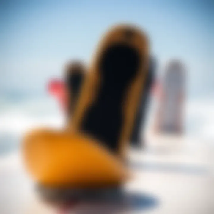 Comparison of different surfboard grip designs for optimal performance