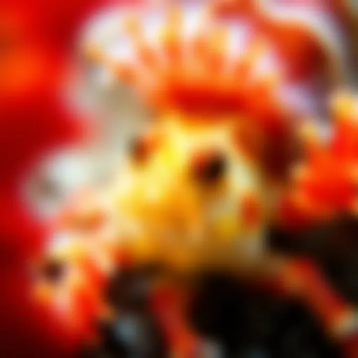 Marine Life at Windansea Close-up of vibrant marine life found in Windansea waters