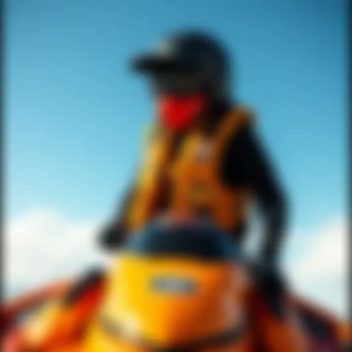 Safety gear and equipment for jet powered wakeboarding