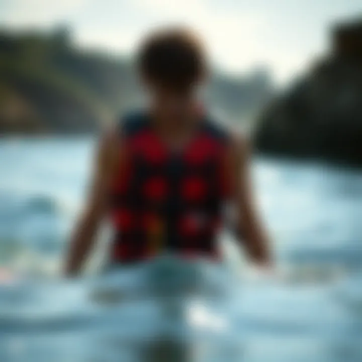 M24 Vest in Water Activities Demonstration of the M24 vest in water activities