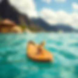 Elegant design of Olukai Aukai flip flop showcasing its aesthetic appeal