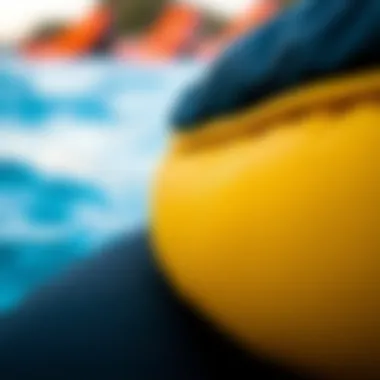 Durable Materials of Reef Cushion Vista Hi Black Close-up of the materials used in the Reef Cushion Vista Hi Black for enhanced durability