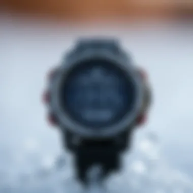 Showcasing Features of the Rip Curl GPS 2 Watch Detailed display of Rip Curl GPS 2 Watch features