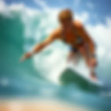 Functionality in Action: Rip Curl GPS 2 During Surfing Functionality of the Rip Curl GPS 2 Watch during surfing