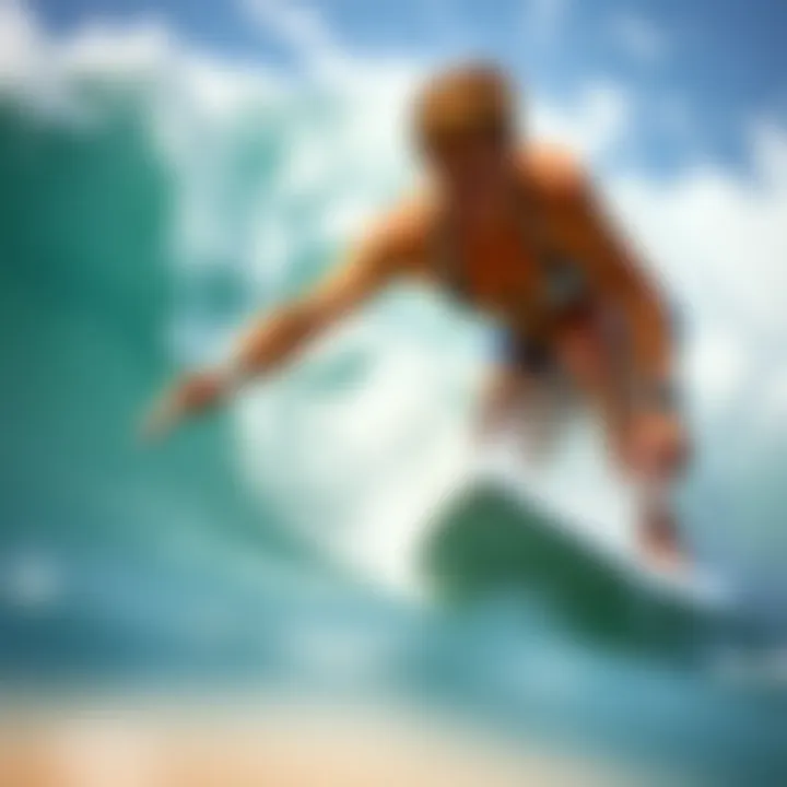 Functionality in Action: Rip Curl GPS 2 During Surfing Functionality of the Rip Curl GPS 2 Watch during surfing