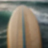 Cutting-edge surfboard showcasing Future Flex technology