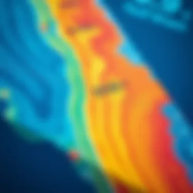 Historical Gulf Stream temperature chart