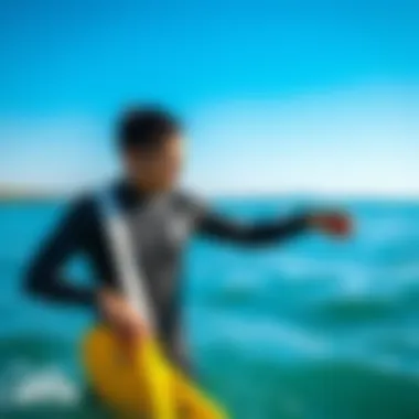 Measuring body dimensions for wetsuit fit