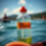 Stay Hydrated During Water Sports Hydration reminder with a water bottle