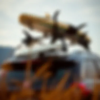 How to Install a Surfboard Car Rack Installation process of a surfboard car rack