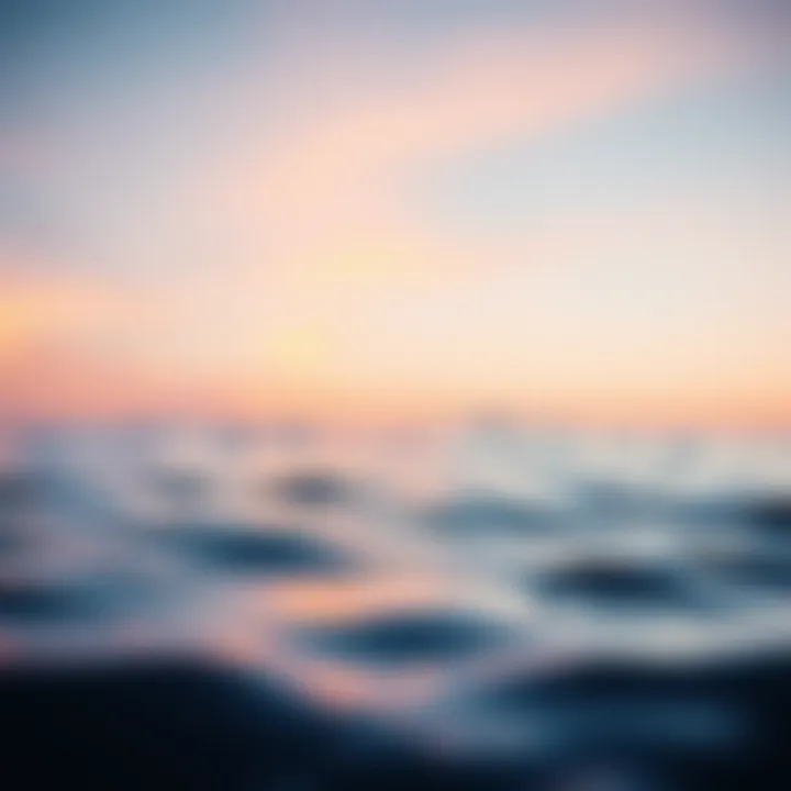 Thermal Gradients in Ocean Water Thermal gradients of ocean water illustrated