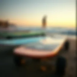 An overview of various longboard types showcasing different designs and shapes.