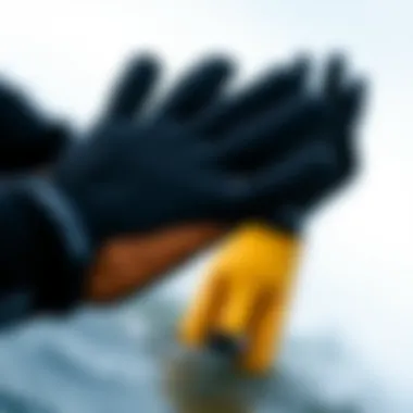 Top Brands for 5mm Surf Gloves A visual representation of multiple surf glove brands available in the market