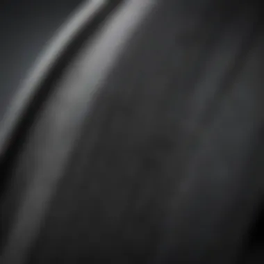 Detailed View of Neoprene Seam Tape Close-up of neoprene seam tape showcasing its texture and flexibility.