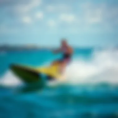 Dynamic view of the Ocean Rodeo Flite on water