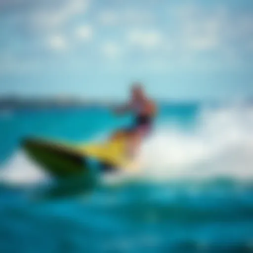 Dynamic view of the Ocean Rodeo Flite on water