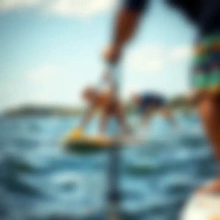 Paddle Boarding Styles for Fuller-Bodied Individuals Showcasing various paddle boarding styles for fuller-bodied individuals