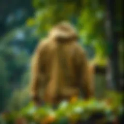 Patagonia Light Hoodie in natural outdoor setting