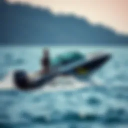 Quiksilver Bushmaster in action on the water