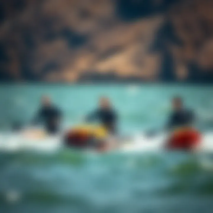 Adventurers with Quiksilver Bushmaster Group of adventurers using Quiksilver Bushmaster