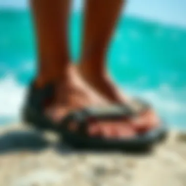 Eco-friendly materials used in Reef Mulligan sandals contributing to sustainability