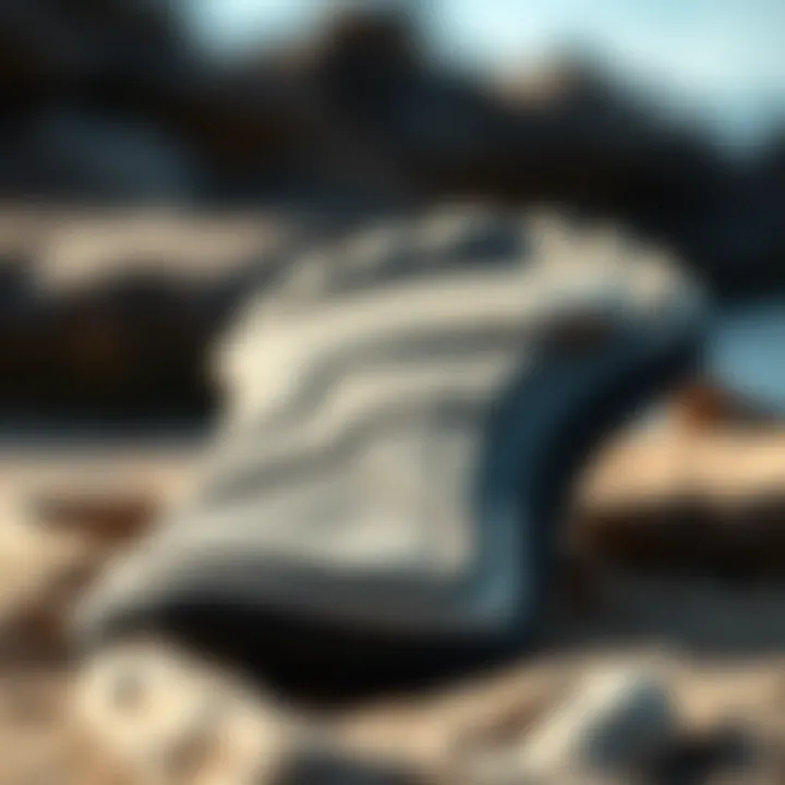 Comfortable Cushioned Footbed of Reef Newport Sandals Close-up of the cushioned footbed of Reef Newport sandals