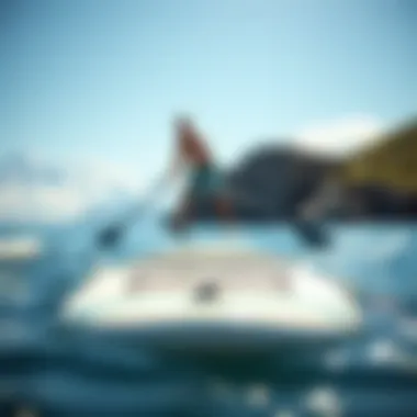 Stability and Buoyancy Visual representation of stability and buoyancy in paddle boards