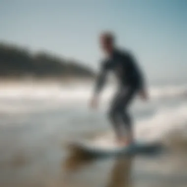 Local surfers enjoying a day out