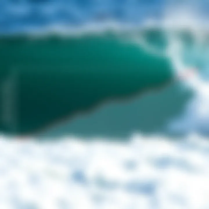 Swell Patterns and Predictions Graph illustrating swell patterns and predictions for San Diego